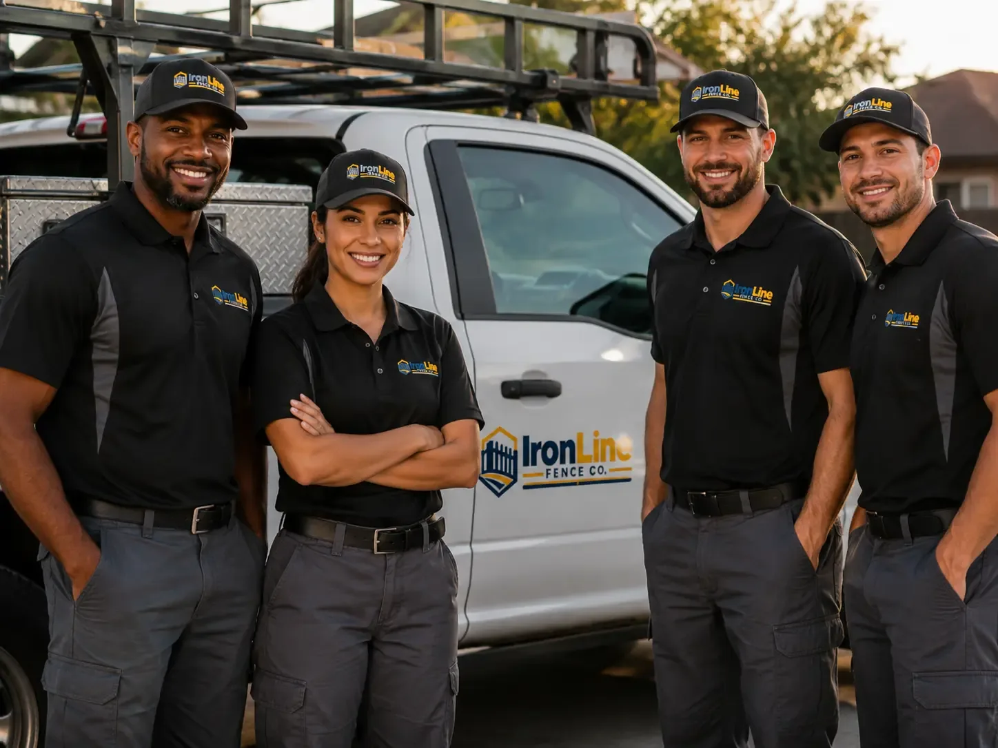Metal Fence Installation company in Shirland, IL